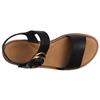 PAUL GREEN 6189 SANDAL - Black