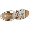 RIEKER 619B2 SANDAL - BEIGE