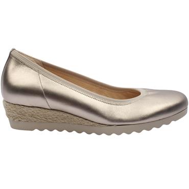 GABOR 62641 SHOE - GOLD