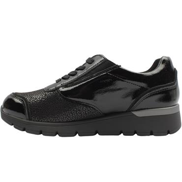 WALDAUFER 626K05 SHOE - BLACK PATENT