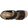 RIEKER 63781 SANDAL - Black