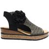 RIEKER 63791 SANDAL - Black