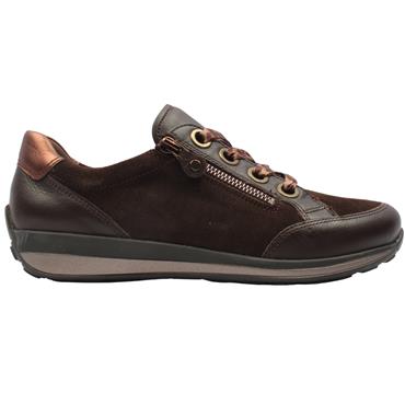 ARA 64587 LACED SHOE - BROWN