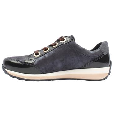 ARA 64587 LACED SHOE - NAVY/WHITE