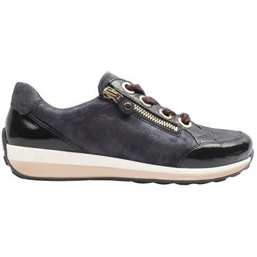 ARA 64587 LACED SHOE - NAVY/WHITE