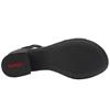 RIEKER 64654 SANDAL - Black