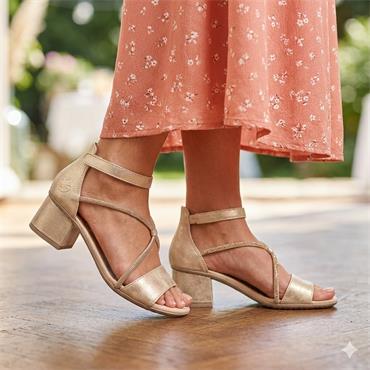 RIEKER 64654 SANDAL - GOLD