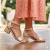 RIEKER 64654 SANDAL - GOLD