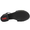RIEKER 64657 SANDAL - Black