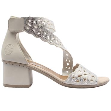RIEKER 64657 SANDAL - ICE WHITE