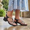 RIEKER 64970 SANDAL - Black