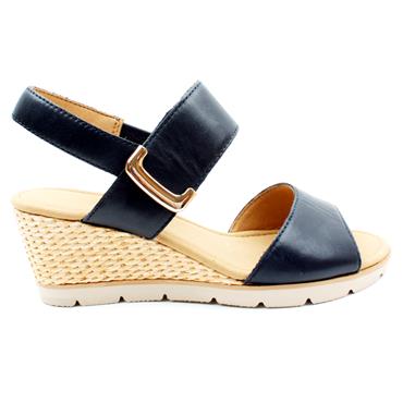 gabor navy flat shoes