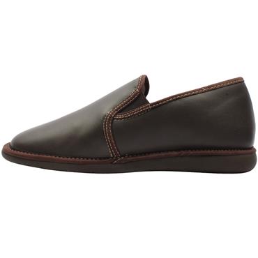 NORDIKA MENS 663 SLIPPER - DARK BROWN
