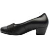 WALDAUFER 670511 SHOE - BLACK LEATHER