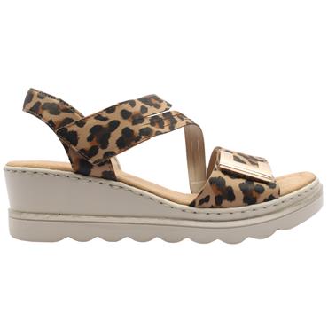 RIEKER 67410 SANDAL - LEOPARD