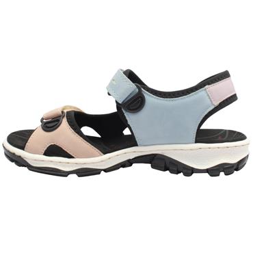 RIEKER 68866 SANDAL - MAUVE