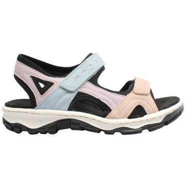 RIEKER 68866 SANDAL - MAUVE