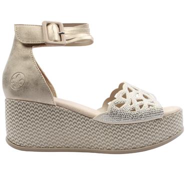 RIEKER 69457 SANDAL - CREAM
