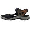 ECCO MENS SANDAL 69564 - NAVY TAN