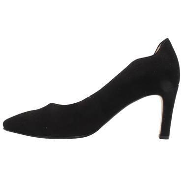 GABOR 71381 SHOE - BLACK SUEDE