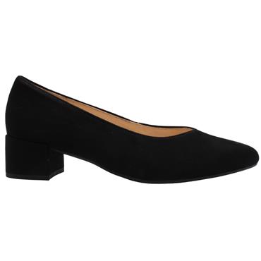 GABOR 71431 SHOE - BLACK SUEDE