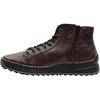 RIEKER 71510 LACED BOOT - WINE