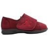 DB 71556 KEESTON STRAP SLIPPER - BURGUNDY