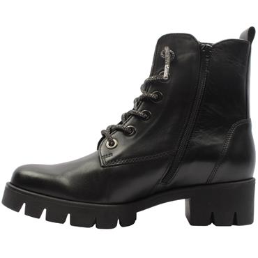GABOR 71711 BOOT - BLACK LEATHER