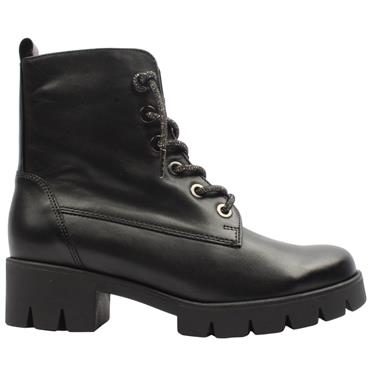 GABOR 71711 BOOT - BLACK LEATHER