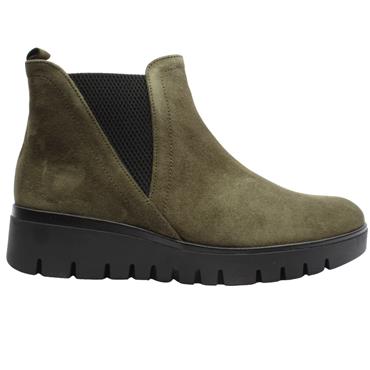 GABOR 72061 GUSSET BOOT - OLIVE