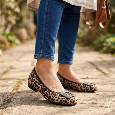 GABOR 72463 POMP SHOE - LEOPARD