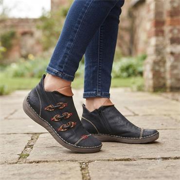 RIEKER 72581 BOOTS - Black