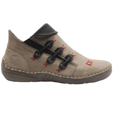 RIEKER 72581 BOOTS - TAUPE