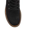 RIEKER 72609 LACED BOOT - BLACK SPARKLE