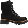 RIEKER 72609 LACED BOOT - BLACK SPARKLE