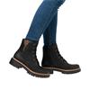 RIEKER 72617 BOOT - BLACK TAN