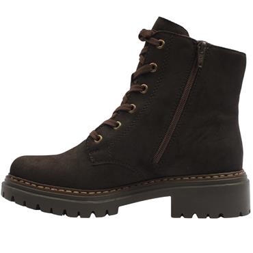 RIEKER 72617 BOOT - DARK BROWN