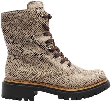 RIEKER 72627 BOOT - BEIGE MULTI