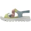WALDLAUFER 730004 SANDAL - WHITE MULTI