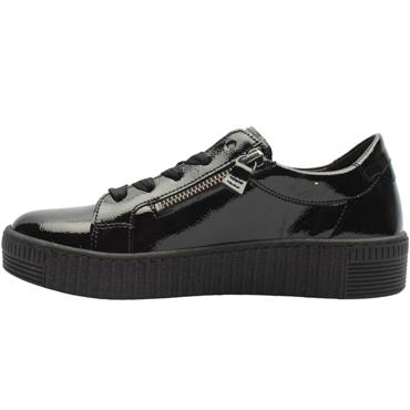 GABOR 73334 SHOE - BLACK PATENT
