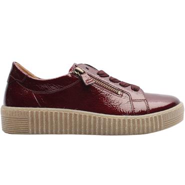 GABOR 73334 SHOE - WINE PATENT