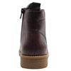 RIEKER 73500 LACED BOOT - BURGUNDY