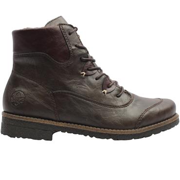 RIEKER 73510 BOOT - BROWN MULTI