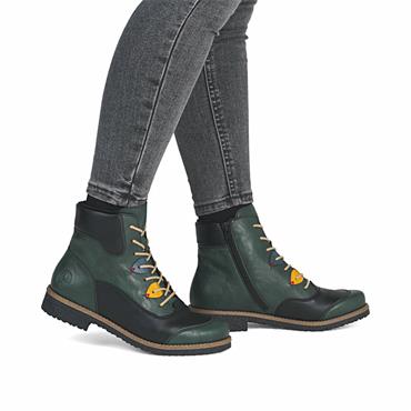 RIEKER 73510 BOOT - TEAL