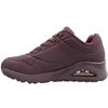 SKECHERS 73690 LACED SHOE - WINE