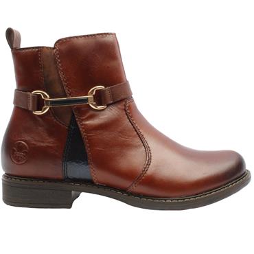 RIEKER 74856 ANKLE BOOT - TAN