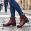 RIEKER 74856 ANKLE BOOT - WINE