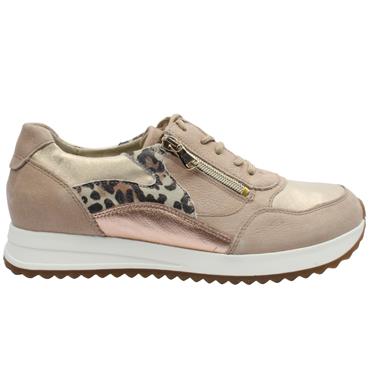 WALDAUFER 752016 SHOE - BEIGE MULTI