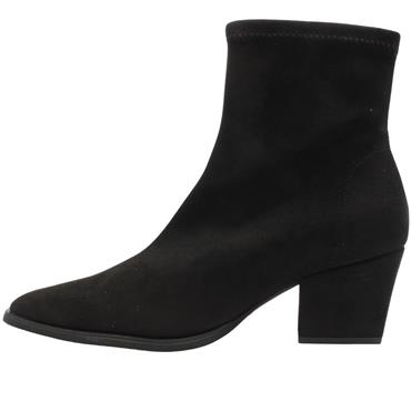 MISS ELASTIC 75376 BOOT - BLACK SUEDE