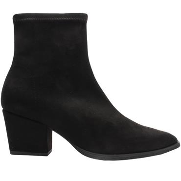 MISS ELASTIC 75376 BOOT - BLACK SUEDE